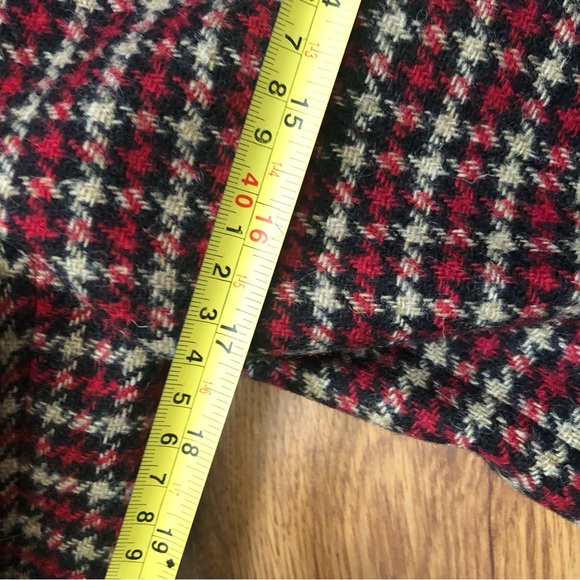 Vintage Plaid Wool Blazer - Picture 4 of 14